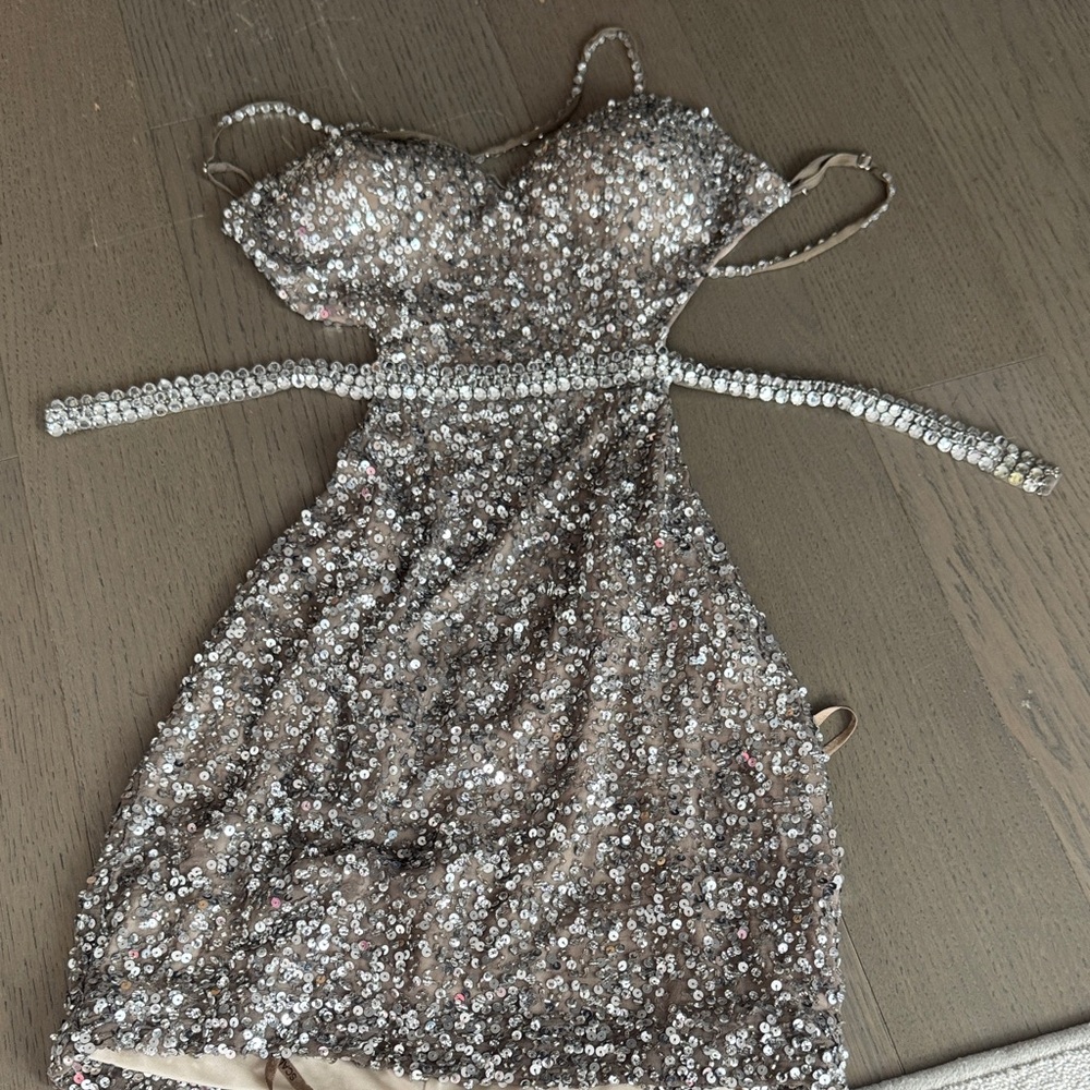 Scala prom Sparkling Sequin Mini Dress